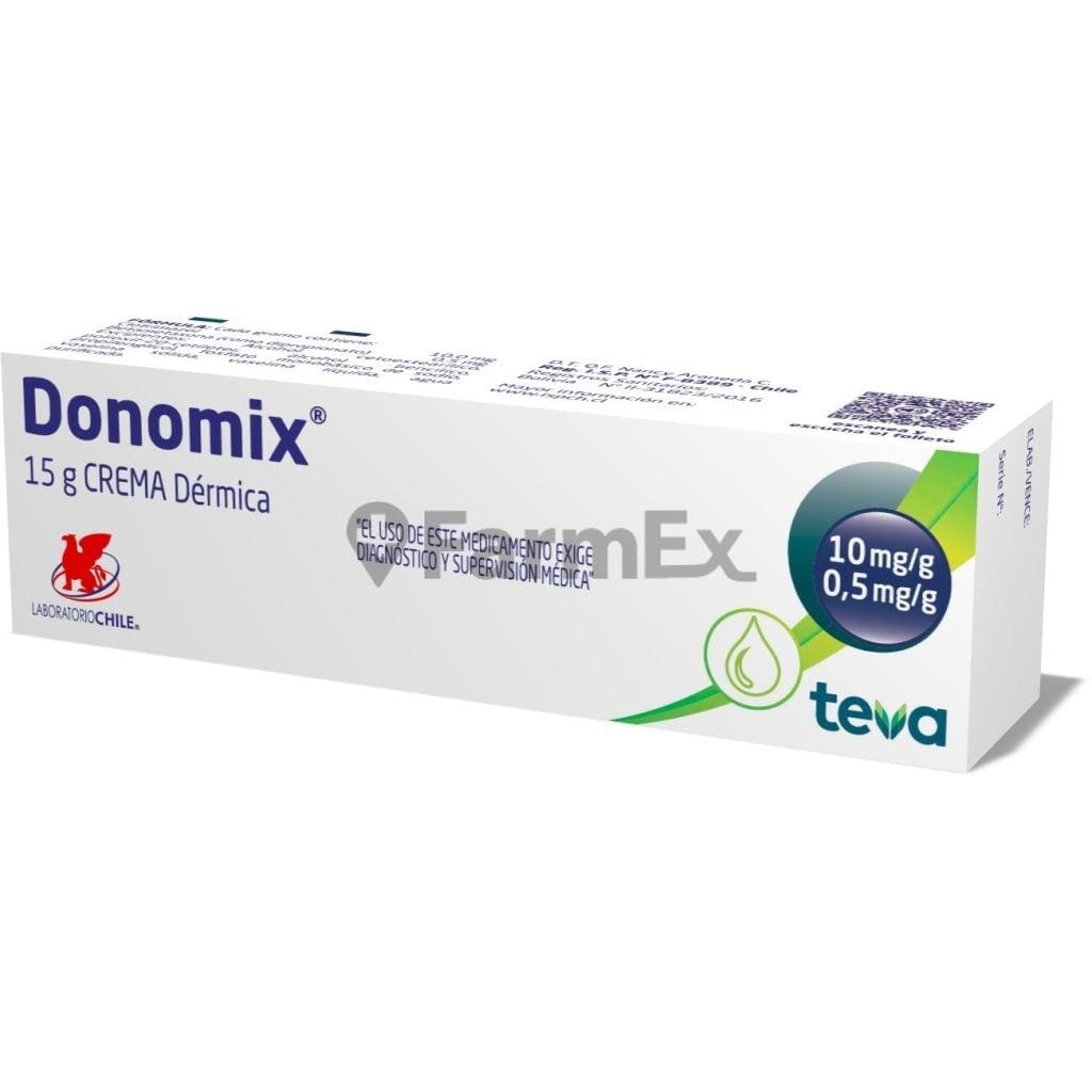 Donomix crema x 15 g Farmex-Fonasa-Persistente